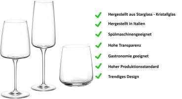 Nexo Sektglas 22cl  - 6 Stück